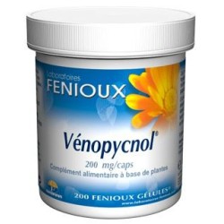 VENOPYCNOL 200 MG 200 CAP.  FENIOUX
