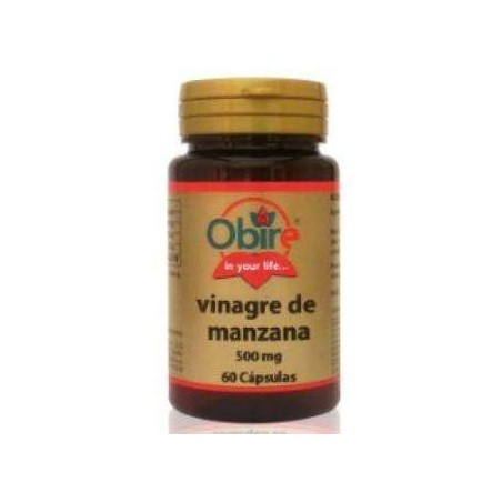 VINAGRE MANZANA 500MG 60  CAPS.  OBIRE