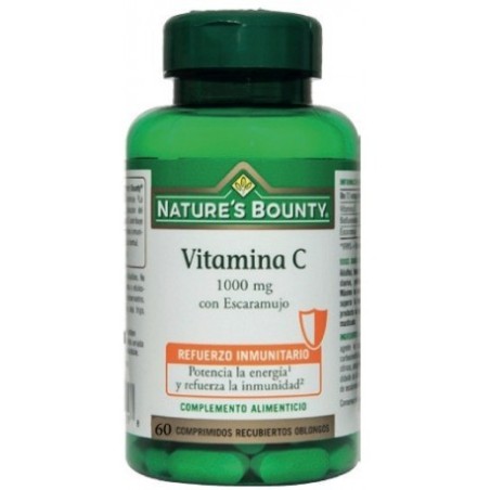 VITAMINA C 1000 MG 60 COMPRIMIDOS  NATURE'S BOUNTY