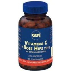 VITAMINA C ROSE HIP 100 CAPS.  GSN