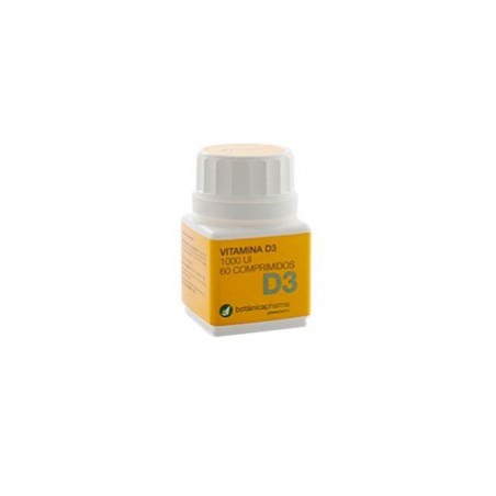 VITAMINA D3 60 COMPRIMIDOS  BOTANICA NUTRIENTS