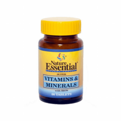 VITAMINAS+MINERAL 60 CAPSULAS  NATURE ESSENTIAL