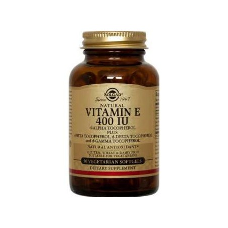VIT.E 400IU 50 (VEGETAL) SOLGAR