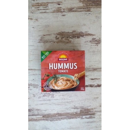 HUMMUS TOMATE 240g BIOGRA
