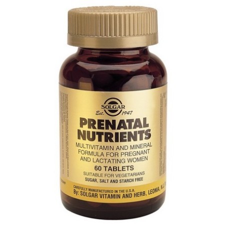 PRENATAL NUTRIENTS 60C SOLGAR
