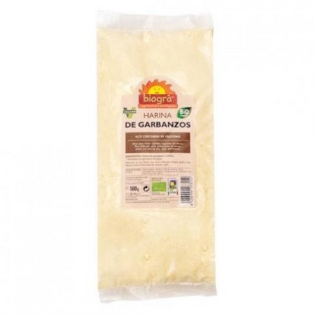 HARINA DE GARBANZO BIOGRA 500GR