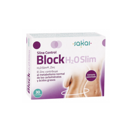 BLOCK H2O SLIM 30 COMPRIMIDOS  SAKAI