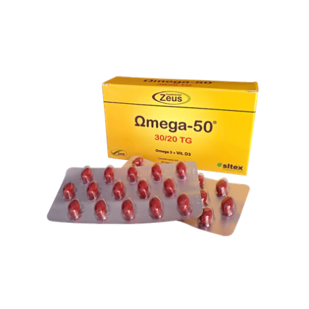 OMEGA 50 30/20 TG 30 CAPSULAS  ZEUS