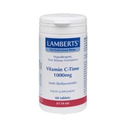 VITAMINA C 1000M TIME 60CAP LAMBERTS