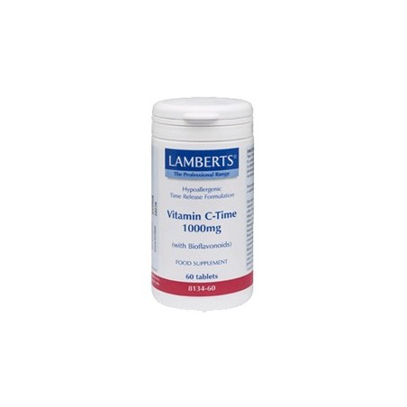 VITAMINA C 1000M TIME 60CAP LAMBERTS