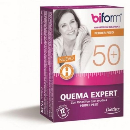 BIFORM QUEMA EXPERT 50+ 24 CAPSULAS