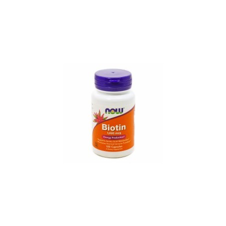 BIOTIN 1000MG 100 CAPSULAS  NOW