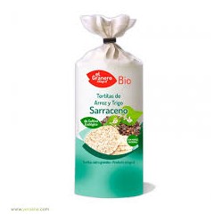 TORTITAS DE TRIGO SARRACENO Y ARROZ BIO 115 gr EL GRANERO