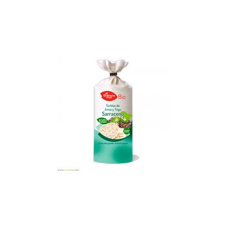 TORTITAS DE TRIGO SARRACENO Y ARROZ BIO 115 gr EL GRANERO