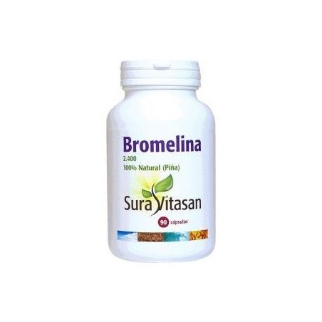 BROMELINA 90 CAPSULAS  500MG SURA VITASAN