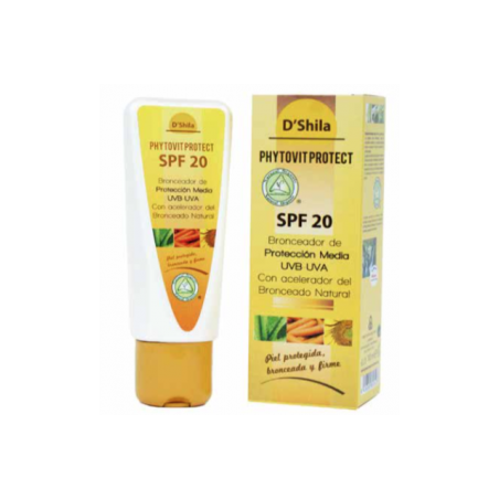 BRONCEADOR SPF20  200ML  D'SHILA