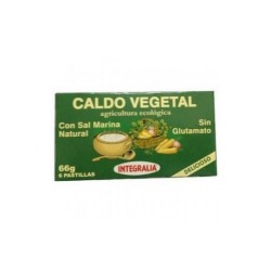 CALDO VEGETAL CON SAL  110G. INTEGRALIA