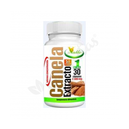 CANELA EXT.30 CAPSULAS EL  VALLE