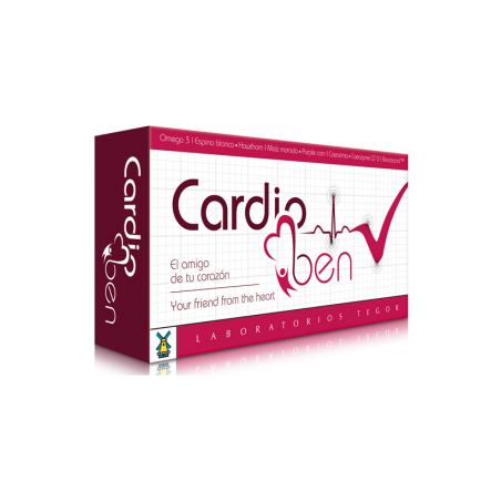 CARDIOBEN 60 CAPSULAS  TEGOR