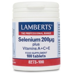 SELENIO 200UG+ACE 100TAB LAMBE