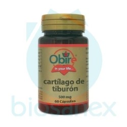 CARTILAGO DE TIBUBURON 500MG 60 CAPSULAS  OBIRE