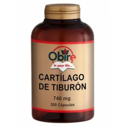 CARTILAGO DE  TIBURON  740MG 300 CAPSULAS  OBIRE