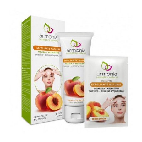 MASCARILLA EXFOLIANTE CAJA 12 X 10g (Melisa-Melocoton)