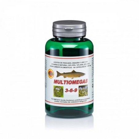 MULTI OMEGAS 3-6-9 60 CAPSULAS  ROBIS