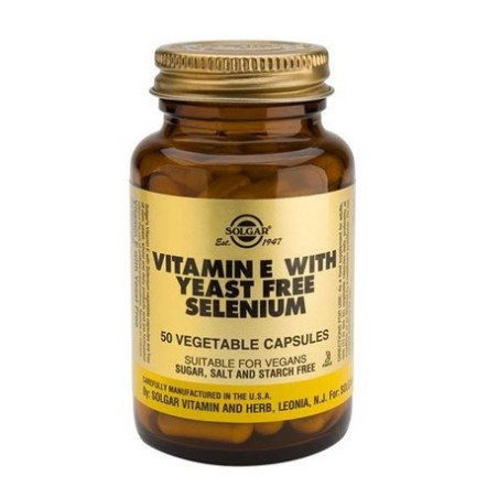 VITAMINA E C/SELENIO 50 SOLGAR