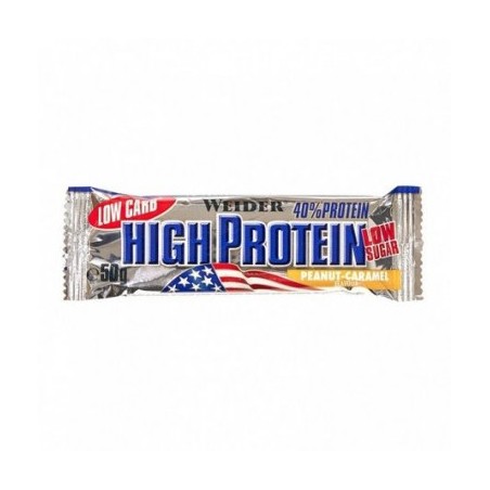 40% PROT. LOW CARB BAR CACAHUETE-CARAMELO 50 G