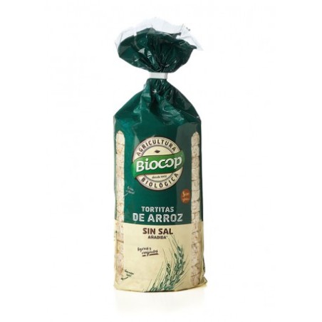 TORTITAS DE ARROZ S/SAL S/G 200g BIOCOP