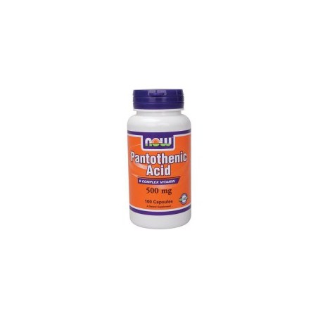 ACIDO PANTOTENICO 500 MG 100 CAPSULAS NOW