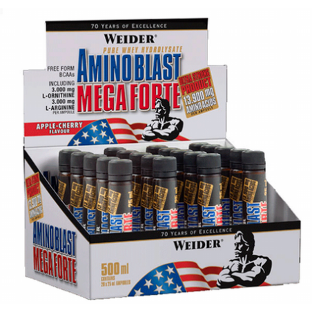 AMINO BLAST MEGA FORTE  20 AMPOLLAS