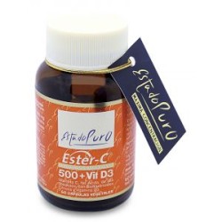 ESTER C 500+D3 60 CAPSULAS  ESTA.PURO TONGIL