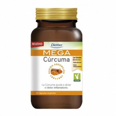 MEGA CURCUMA 50 CAPSULAS  DIETISA