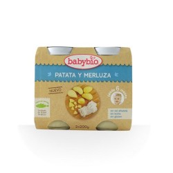 BABYBIO MENU PATATA Y MERLUZA