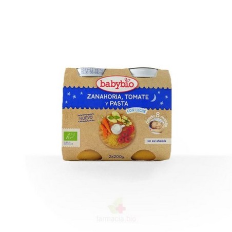 BABYBIO MENU VERDURAS Y PASTA
