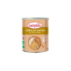 BABYBIO TRES CEREALES ZANAHORIA 250 GR