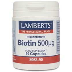 BIOTINA 500UG 90 CAP LAMBERTS