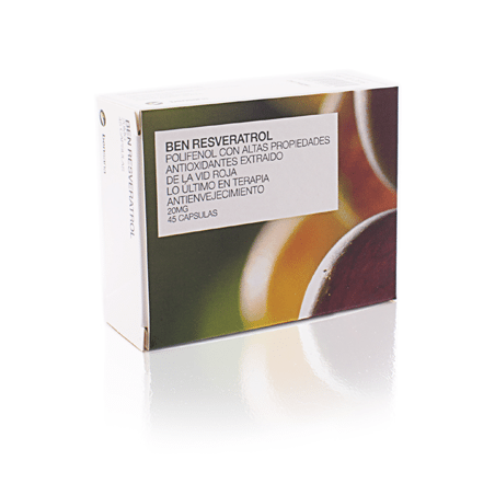BEN-RESVERATROL 20 MG   45 CAPSULAS