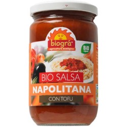 BIO-SALSA NAPOLITANA CON TOFU 300 GR  BIOGRA