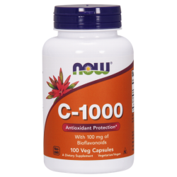 C-1000 C/BIOFLAVONOIDES 1000 MG  100 CAPSULAS NOW