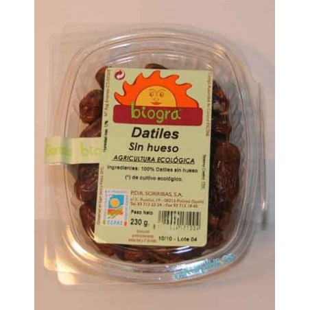DATILES SIN HUESO 230GR BIOGRAN