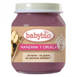 CAJA 12 UNIDADES  BABYBIO POTITO MANZANA-CIRULA 130 GR