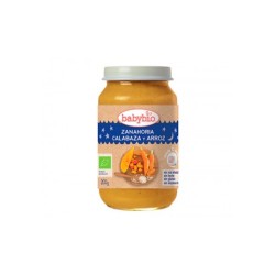 CAJA 12UD. POTITO ZANAHORIA CALABAZA ARROZ 200 GR BABYBIO