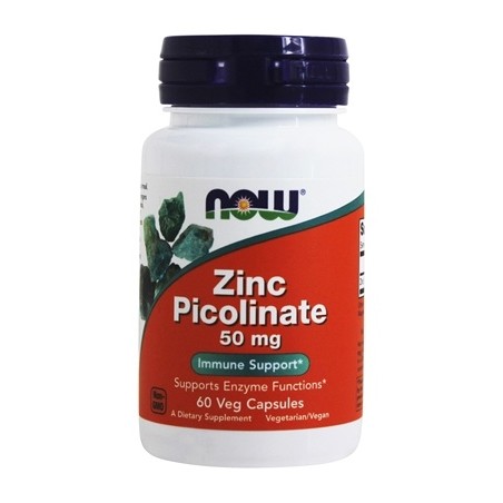 PICOLINATO DE ZINC 60 CAPS NOW FOOD
