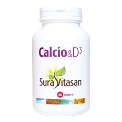 CALCIO & D3 60 CAPSULAS SURAVITASAN