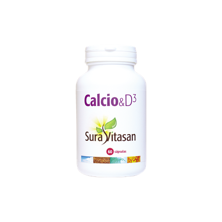 CALCIO & D3 60 CAPSULAS SURAVITASAN
