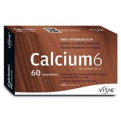 CALCIUM 6 60 COMPRIMIDOS VITAE