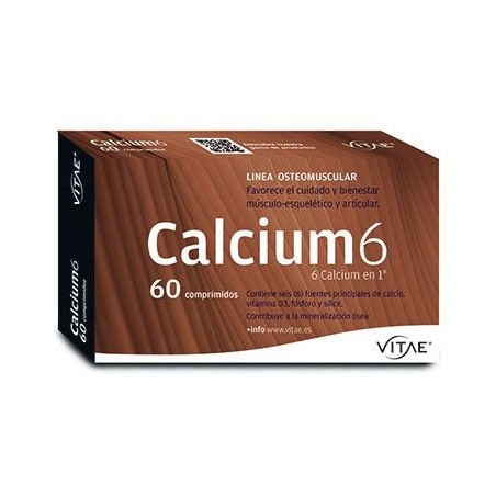 CALCIUM 6 60 COMPRIMIDOS VITAE